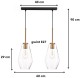Lampa Paris clear slim podwójna na listwie wymiary.jpg