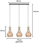 Lampa wisząca listwa czarna potrójna karafka amber EP016 5C-A  wymiary.jpg
