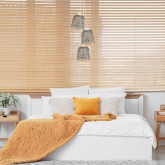 Lampa wisząca biała TRIO bambus PHU15E