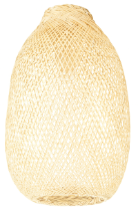 Klosz BOHO bambusowy podłużny 30x45 cm TH05