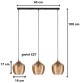 Lampa sufitowa liostwa czarna potrójna Chevron Amber  ZL1032 WYMIARY.jpg
