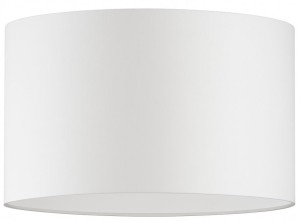 Abażur walec  Oro Deluxe biały 30cm ZLA7231