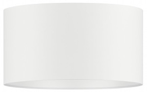 Abażur walec Oro Deluxe biały 35cm ZLA7231