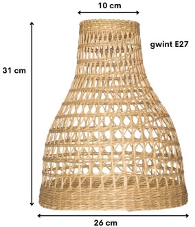 Klosz BOHO trawa morska Africa PHU18H 