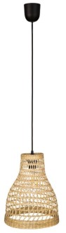 Lampa wisząca BOHO Africa trawa morska PHU18H czarna