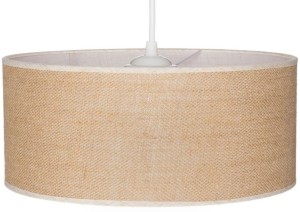 Lampa wisząca z abażurem BOHO juta walec 40cm ZLA7230 