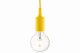 Lampa wisząca oprawa E27 zwis ŻÓŁTA silikonowa