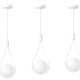 Lampa wisząca biała Milano Rosa mleczna kula regulacja.jpg