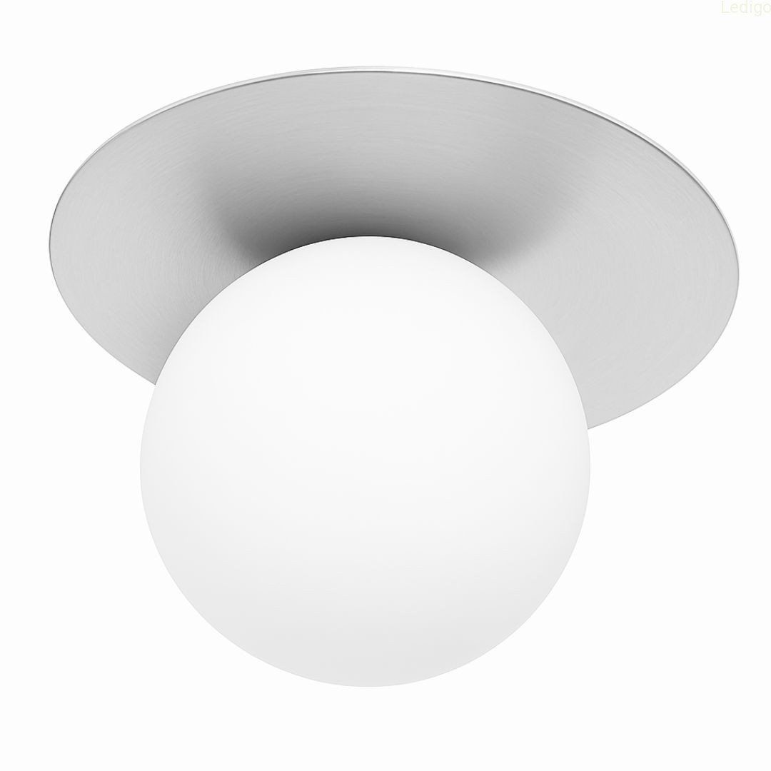 Plafon kinkie srebrny Milano Aura mleczna kula.jpg