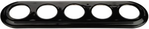 Ramka ceramiczna pięciokrotna czarna K1-R465 
