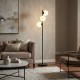 Lampa podłogowa czarna z kulami w stylu modern Milano.jpg