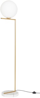 Lampa podłogowa elegancka złota Milano 