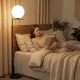 Lampa podłogowa do sypialni duża wysoka z marmurowa podtsawa klosz szklany.jpg