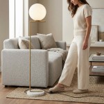 Lampa podłogowa elegancka złota Milano 