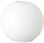 Klosz szklany Venus mleczny biały 20 cm