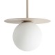 Lampa wisząca z dyskiem kula kaszmirowa Aura.jpeg