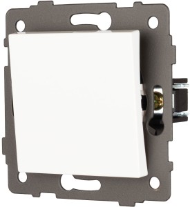Włącznik pojedynczy schodowy bez ramki biały WSA003 Loft Line