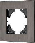 Ramka pojedyncza aluminiowa szczotkowana grafitowa B30-1 Loft Line 