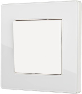 Włącznik pojedynczy schodowy bez ramki biały WSA003 Loft Line