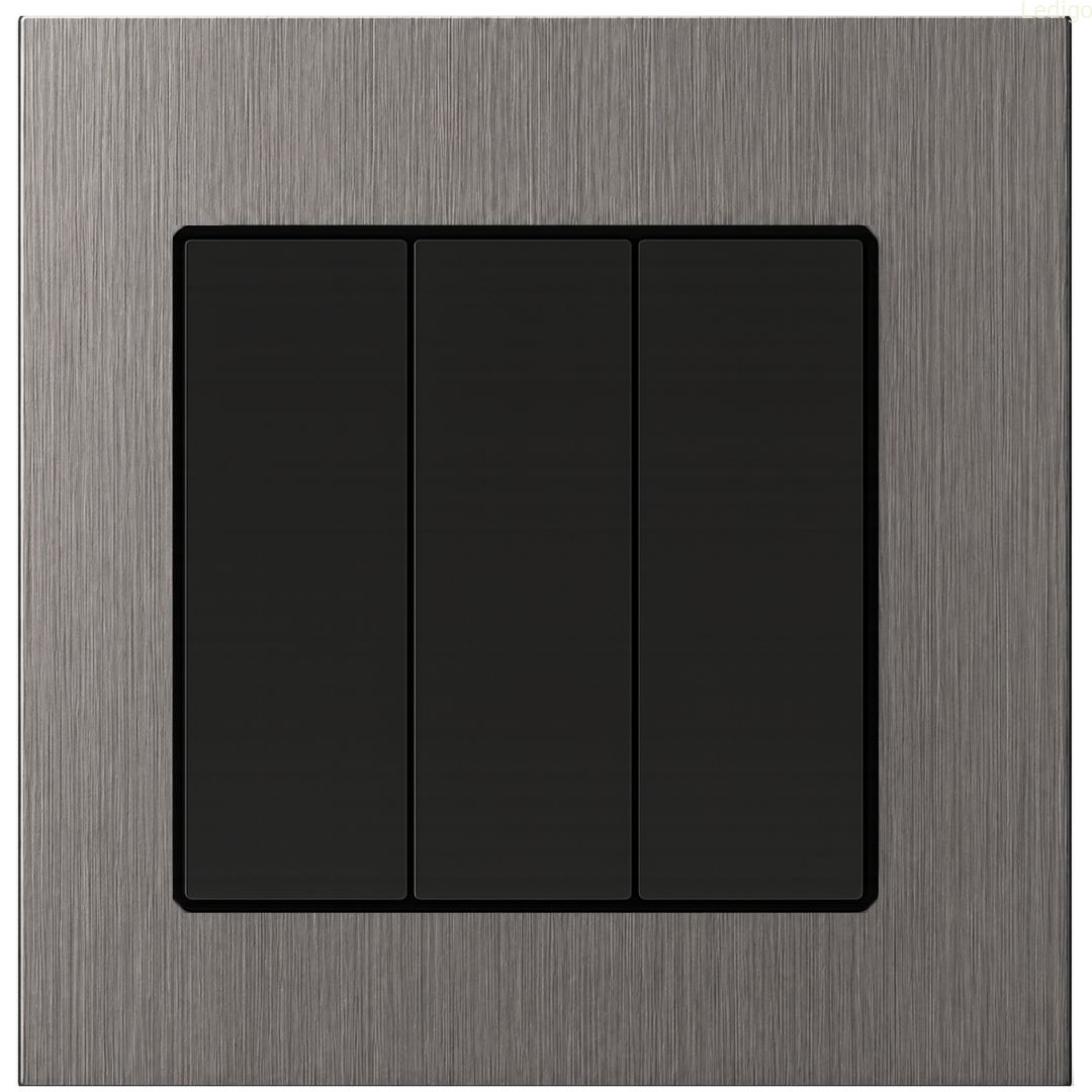 Włącznik potrójny w ramce aluminiowej grey.jpg