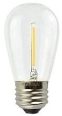 Żarówka LED E27 S14 1W retro girlandowa ciepła