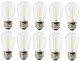 Pakiet 10 szt żarówka LED E27 1W S14 girlandowa
