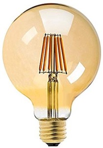 Żarówka E27 G80 FILAMENT 5,1W - 6W amber 630 lumenów