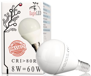 Żarówka LED kulka E14 8W=60W Ciepła EL