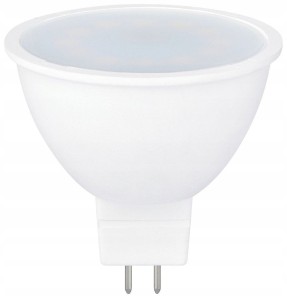 Żarówka LED MR16 230V 6W BIAŁY ZIMNY 6500K