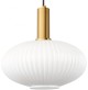 Lampa wisząca szklana MODERNA mlecznar DUŻA