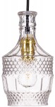 Lampa wisząca szklana kryształowa elegancka CLEAR