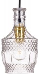 Lampa wisząca szklana kryształowa elegancka CLEAR