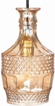Lampa wisząca szklana kryształowa elegancka AMBER