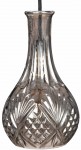 Lampa wisząca szklana kryształowa podłużna karafka GRAFIT