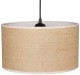 Lampa wisząca czarna  z abażurem BOHO juta walec 30cm ZLA7230 główne.jpg