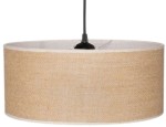 Lampa wisząca z abażurem BOHO juta walec 40cm ZLA7230 