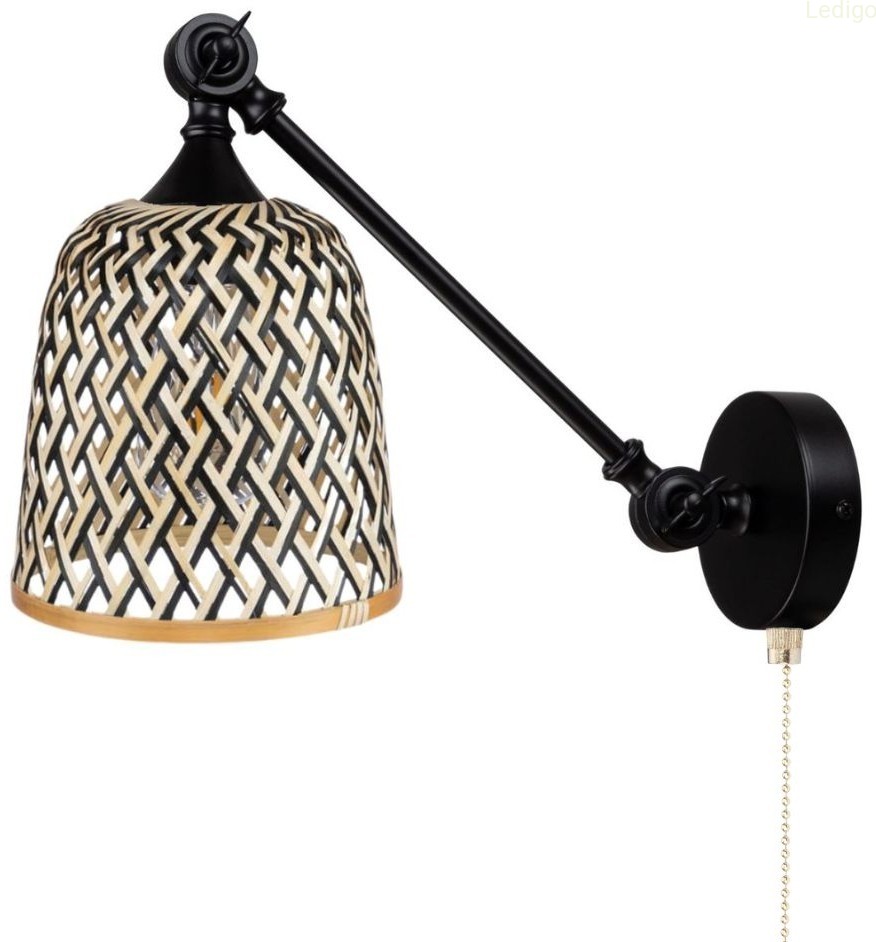 Kinkiet Rustic EW006 black plus PHU15E perspektywa z łańcuszkiem.jpg