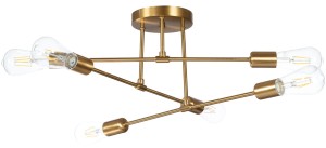 Lampa sufitowa MULTI PATYCZAK gold 6 