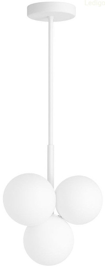 Lampa wisząca biała Milano Bubbles mleczne kule.jpg