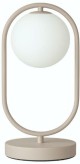 Lampka nocna stołowa elegancka beżowa kaszmir Milano Ring.jpg