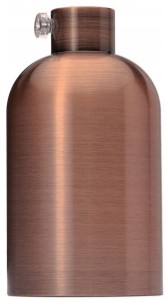 Oprawka aluminiowa walec E27 Miedź