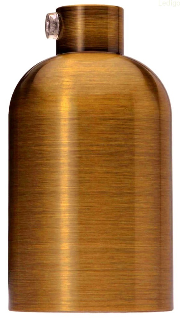Oprawka aluminiowa walec E27 Złoto