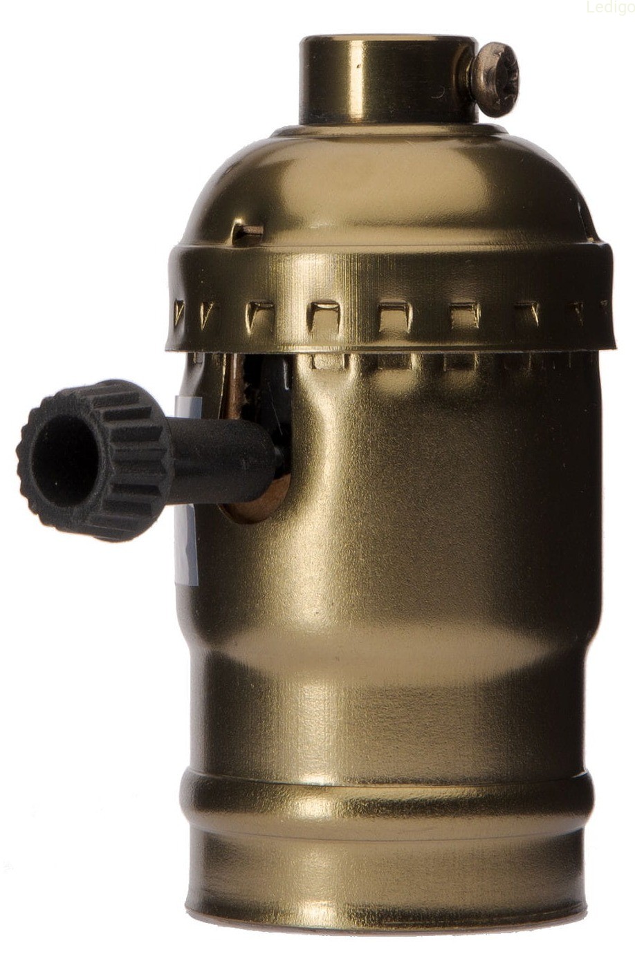 Oprawka eko antik e27 on off