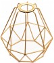 Złoty klosz druciany diament basket.jpg