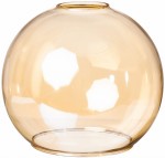 Klosz szklany Venus bursztynowy 25 cm gwint E27 
