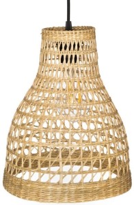 Lampa wisząca BOHO Africa trawa morska PHU18H czarna