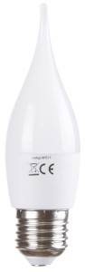 Żarówka płomyk LED E27 4W=40W zimna