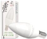Żarówka LED świeczka E14 6W=50W Zimna 