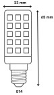 Corn aigo E14  8W żarówka wymiary.jpg