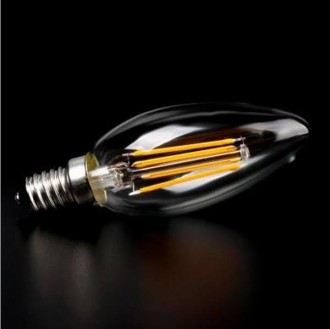 Żarówka LED E14 8W neutralna świeczka Retro Milano 